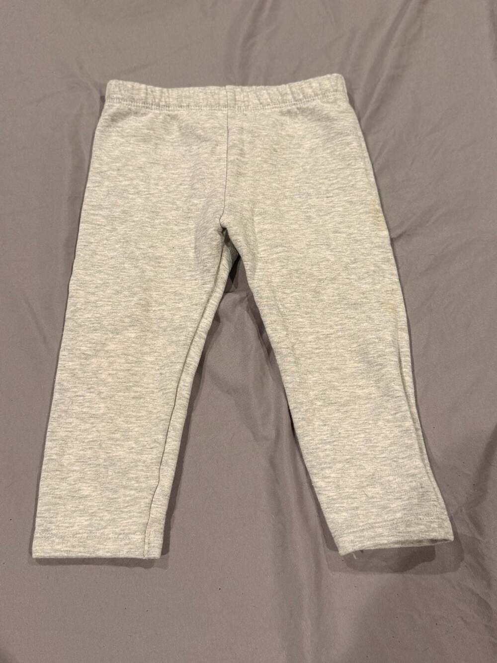Baby Leggings Gray Heather